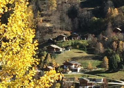 Ballade en automne le long du bisse de St-Jean