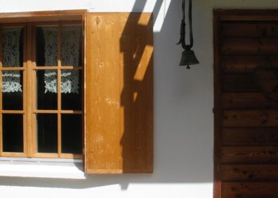Entrée du chalet