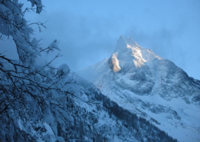 Le Besso de Zinal ensoleillé