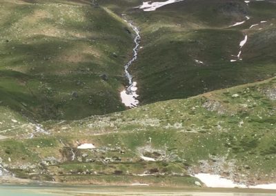 Le lac du glacier de Moiry