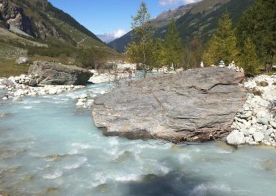 Les plats de la Lée en été