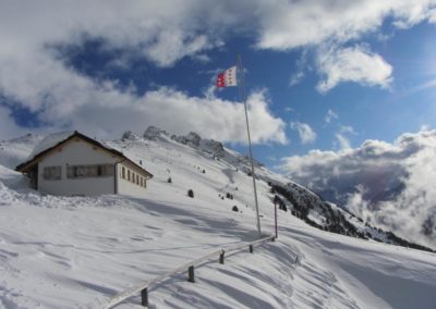Vue depuis l'hotel Weisshorn