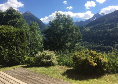 Les extérieurs du chalet